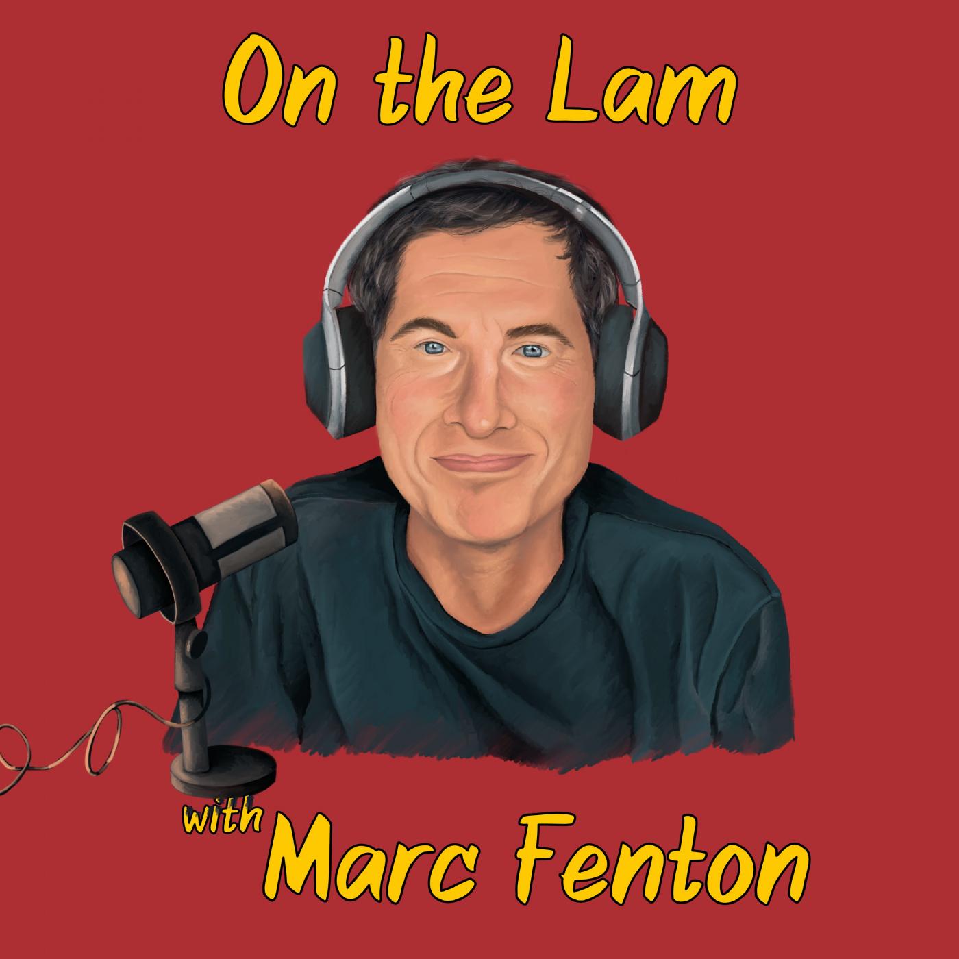 ON THE LAM WITH MARC FENTON Cover Art