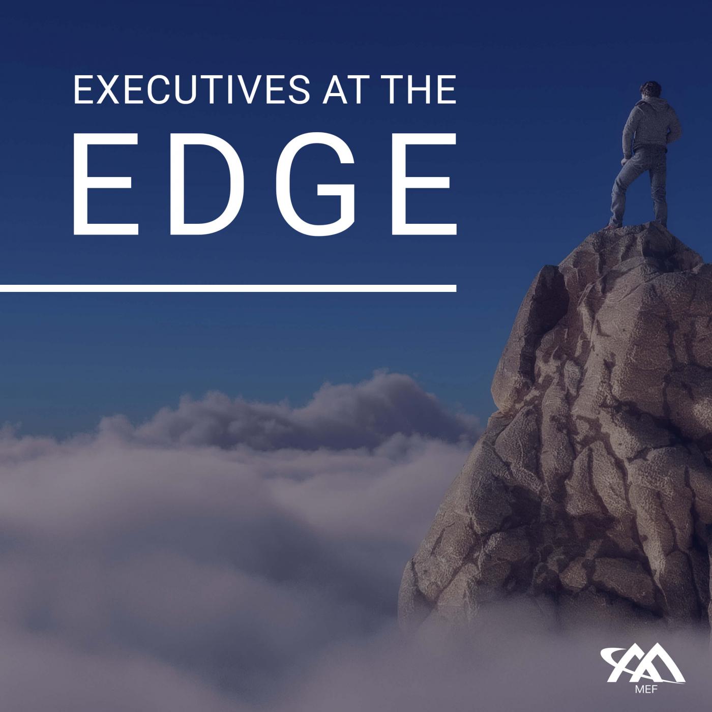 Executives at the Edge Cover Art