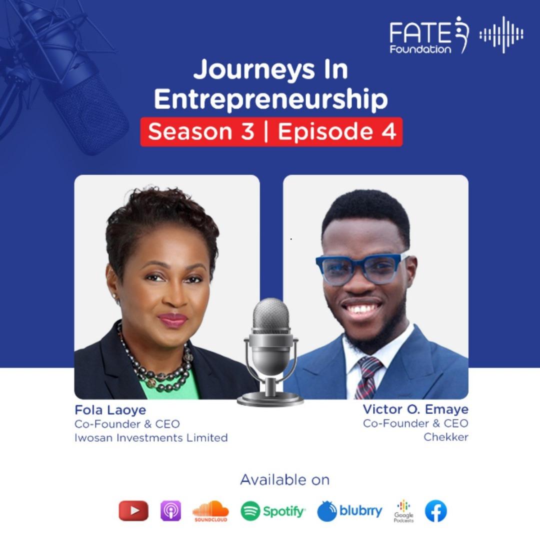 Fola Laoye and Victor Emaye- Episode 4 of Journeys in Entrepreneurship: Season 3