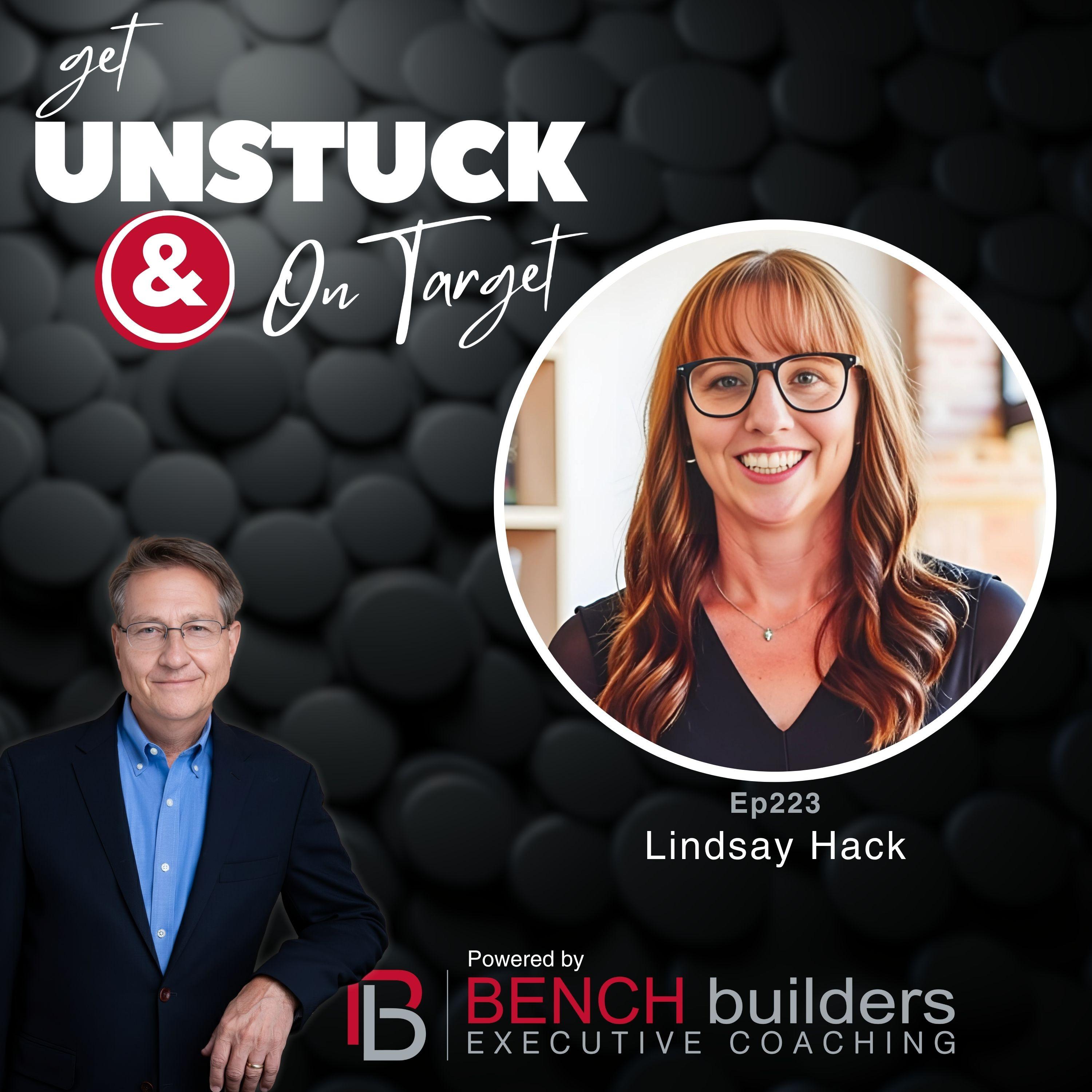 Ep223 Lindsay Hack - What Happens When Leaders Actually See Their Future Self? The AI Vision Board Revolution