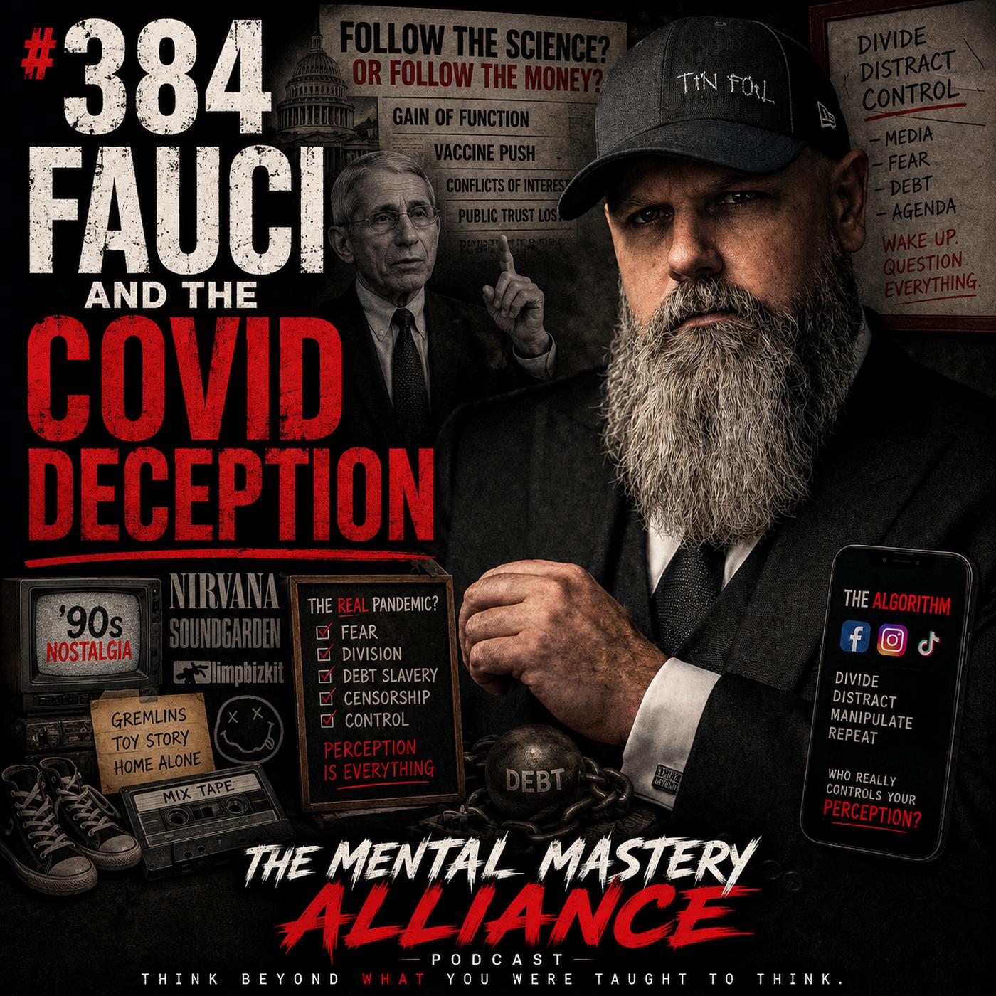 #384 | Fauci and the COVID Deception episode artwork