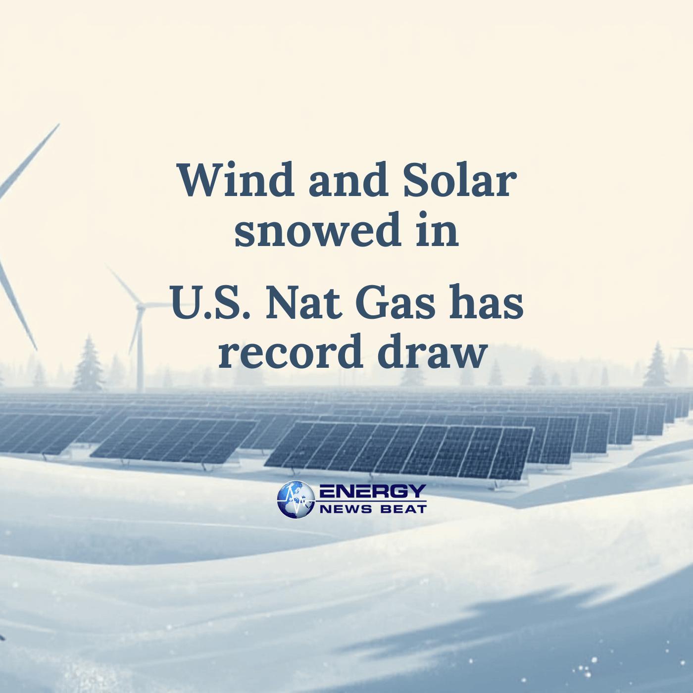 Overreliance on Renewables Leaves Americans Out in the Cold, and Paying More for Electricity Overreliance on Renewables Leaves Americans Out in the Cold, and Paying More for Electricity