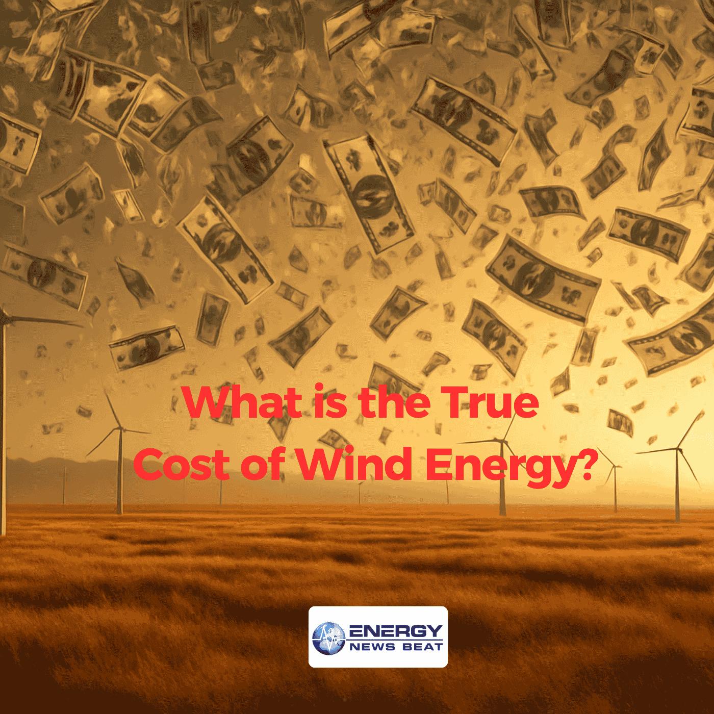 What is the Real Cost of Wind Energy? Energy News Beat Stand-Up