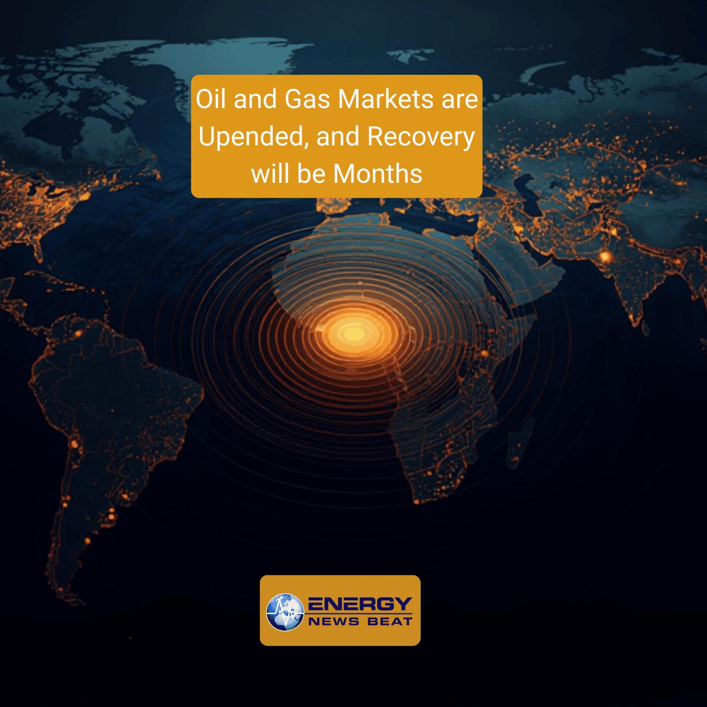 The global oil and gas markets are in turmoil, and recovery could be months. The global oil and gas markets are in turmoil, and recovery could be months.