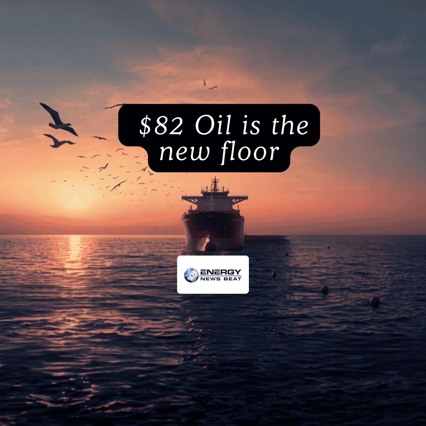 The Strait of Hormuz is still closed, and $82 is the Floor, and Goldman says we may see $100 for the rest of 2026