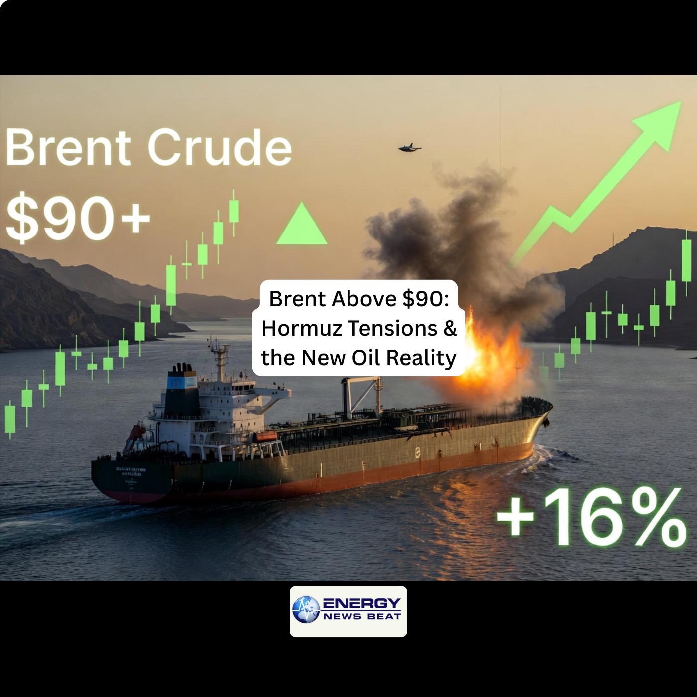 Brent Above 90 Dollars. Hormuz Tensions and the New Oil Reality episode artwork