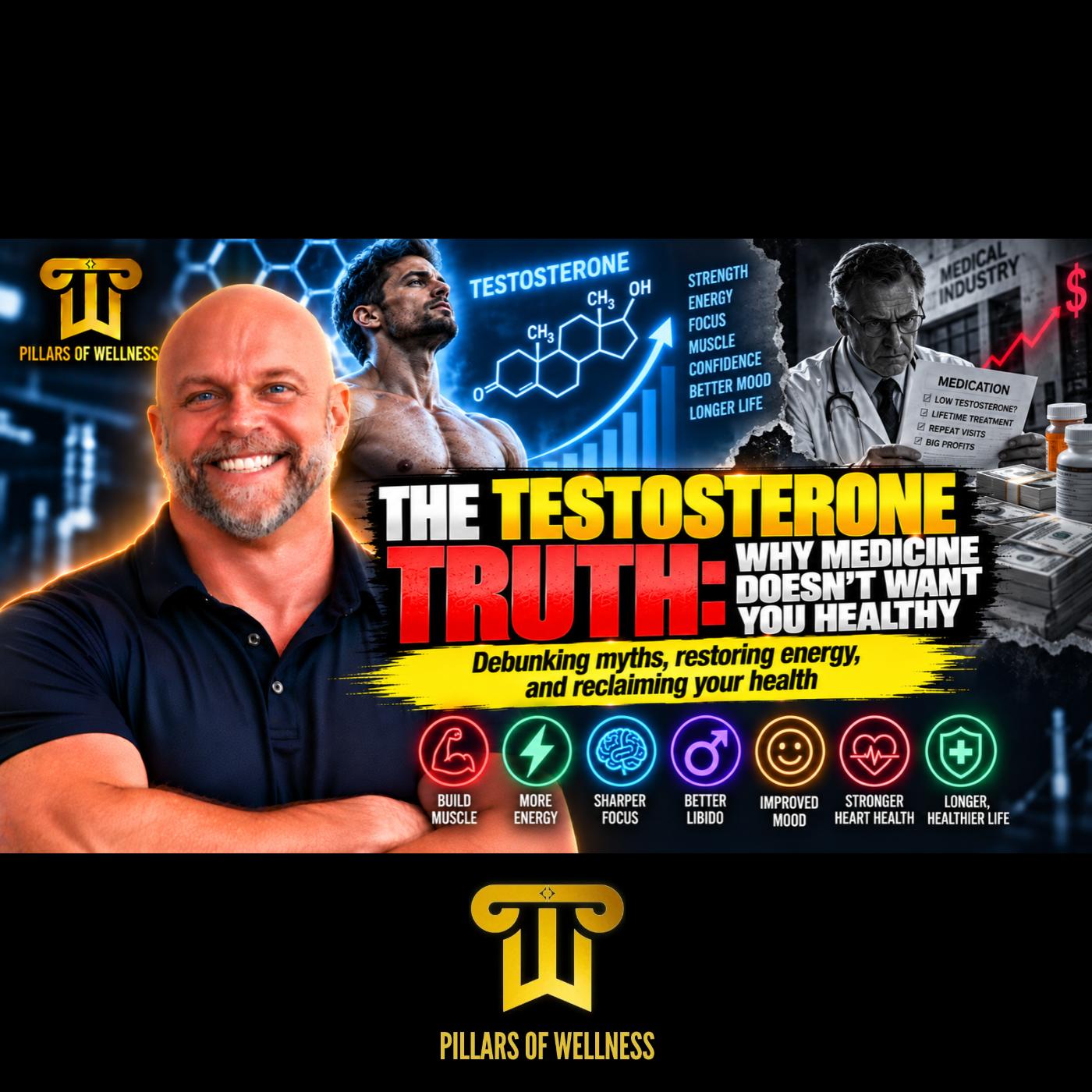 The Testosterone Truth Why Medicine Doesn't Want You Healthy