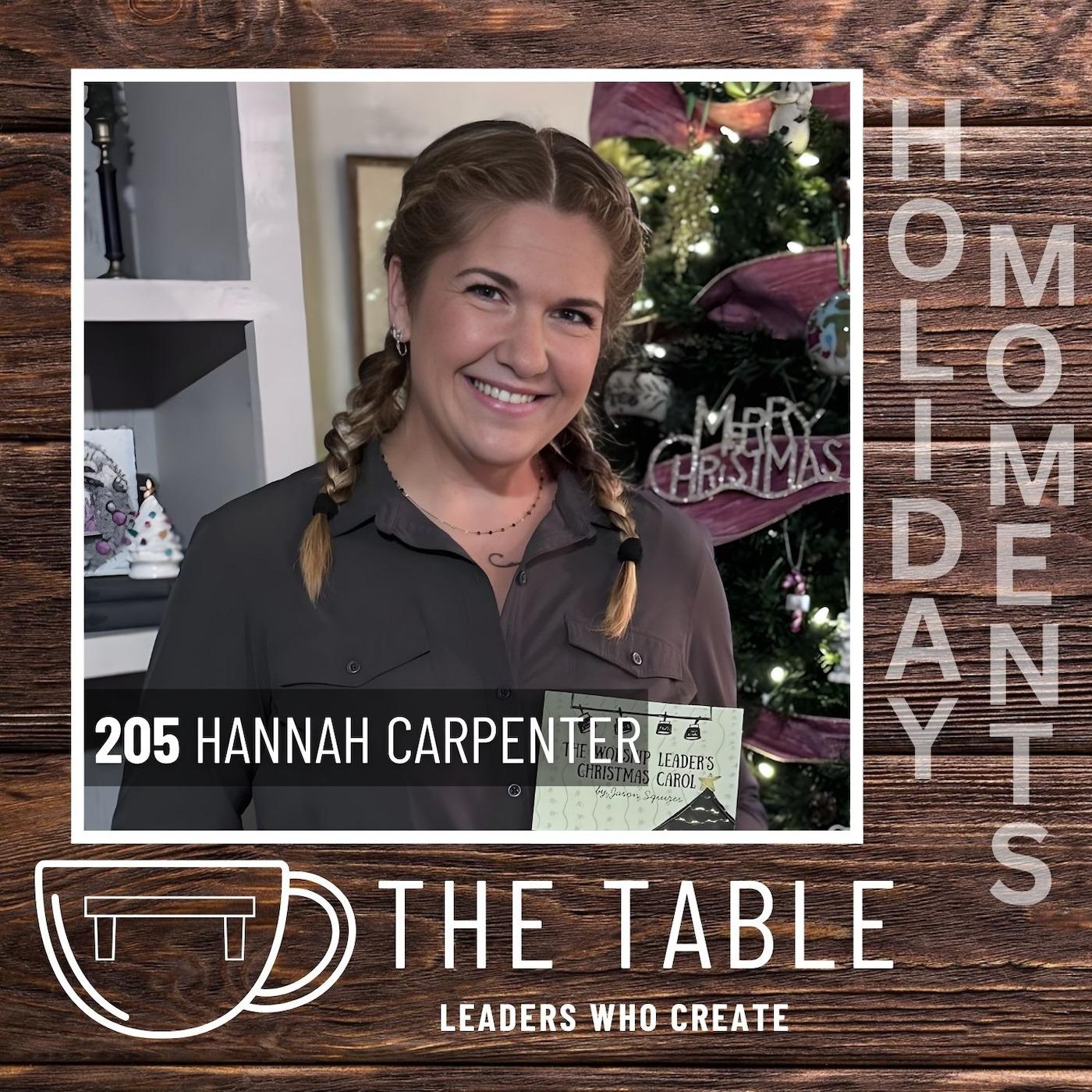 205 Creating Holiday Magic with Hannah Carpenter | Art, Inspiration, and the Creative Process episode artwork