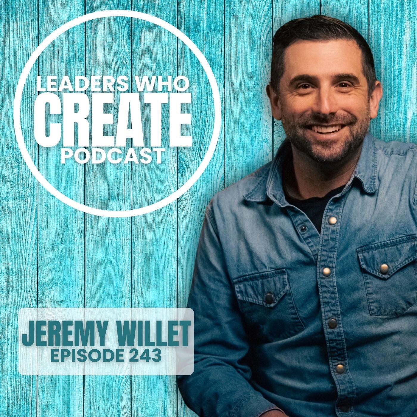 243 Building a Legacy Bigger than Yourself with Jeremy Willet | The Million Movement, Child Sponsorship, & Gumbo episode artwork