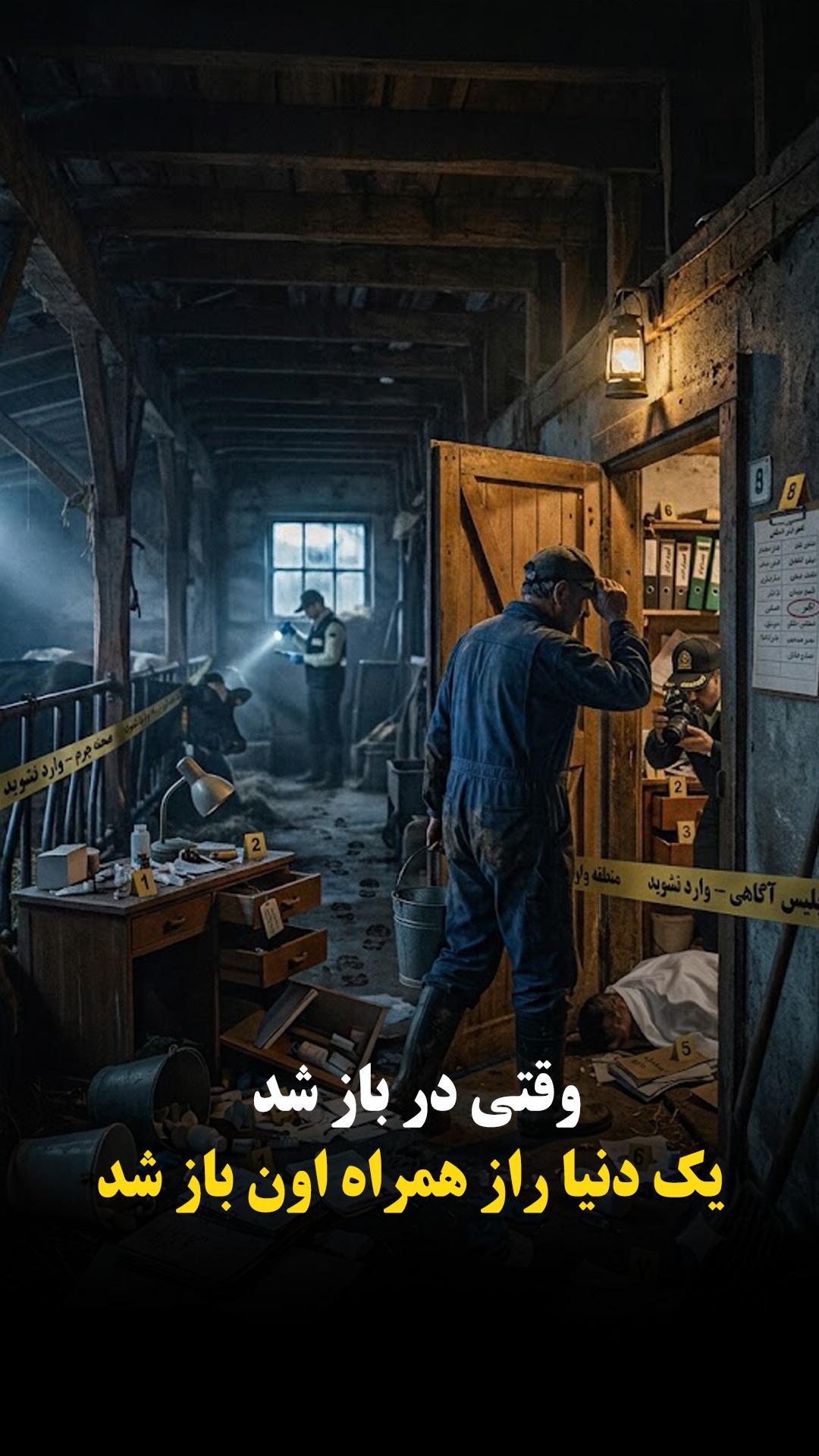 یک قتل و کلی راز در گاوداری