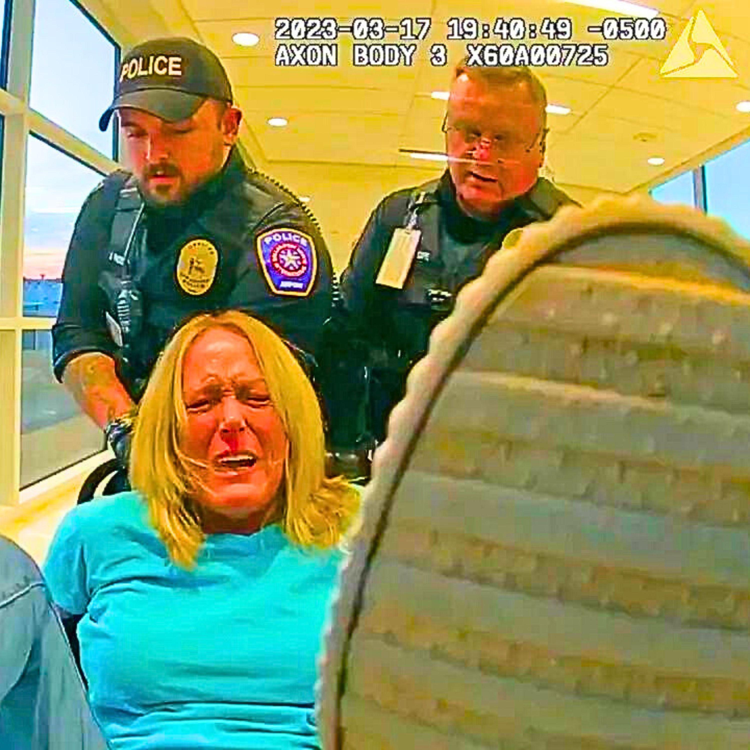 Drunk Lady's INSANE Airport Meltdown