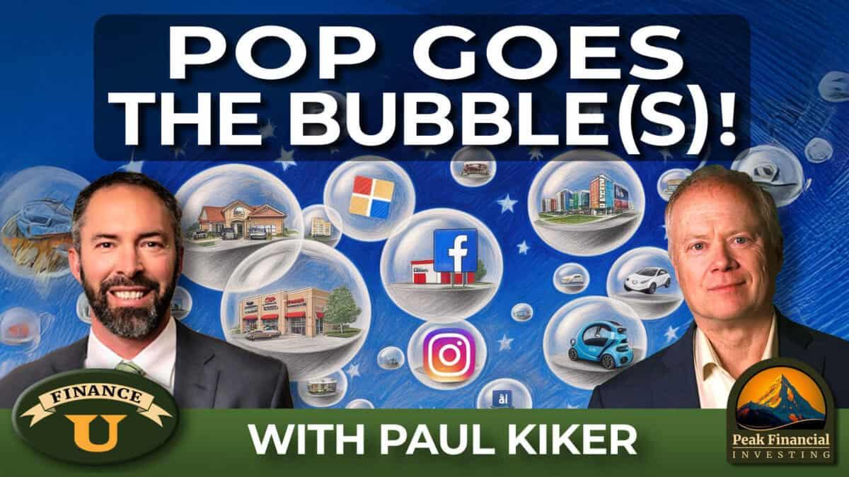 Creak! Pop! More Signs That the Everything Bubble Is Getting Ready to Burst Creak! Pop! More Signs That the Everything Bubble Is Getting Ready to Burst