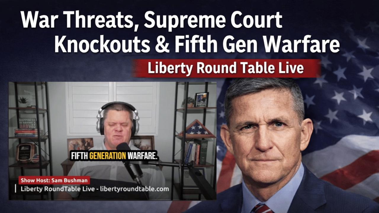 War Threats, Supreme Court Knockouts & Fifth Gen Warfare | 04-07-26 episode artwork