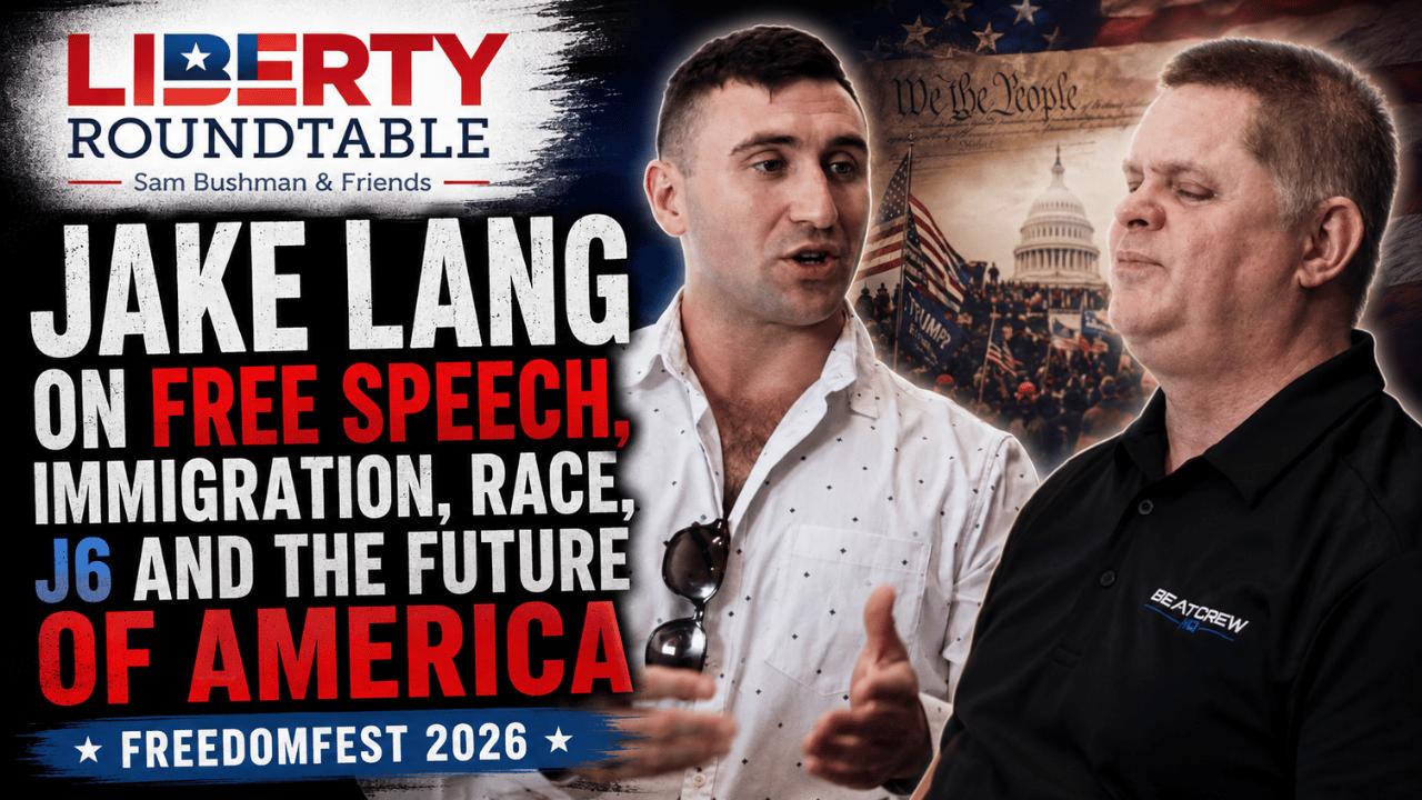 Jake Lang on Free Speech, Immigration, Race, J6 and the Future of America | FreedomFest 2026 - 07-14-26 episode artwork