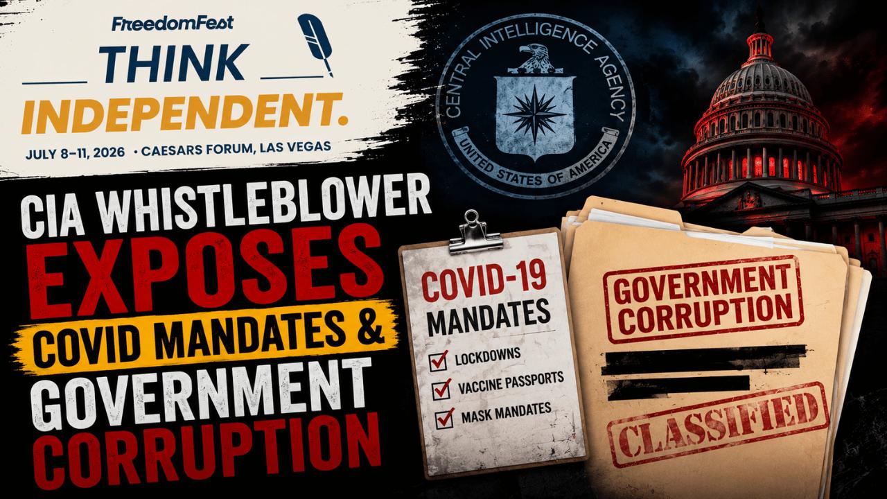 CIA Whistleblower Exposes COVID Mandates & Government Corruption | 07-21-26 episode artwork