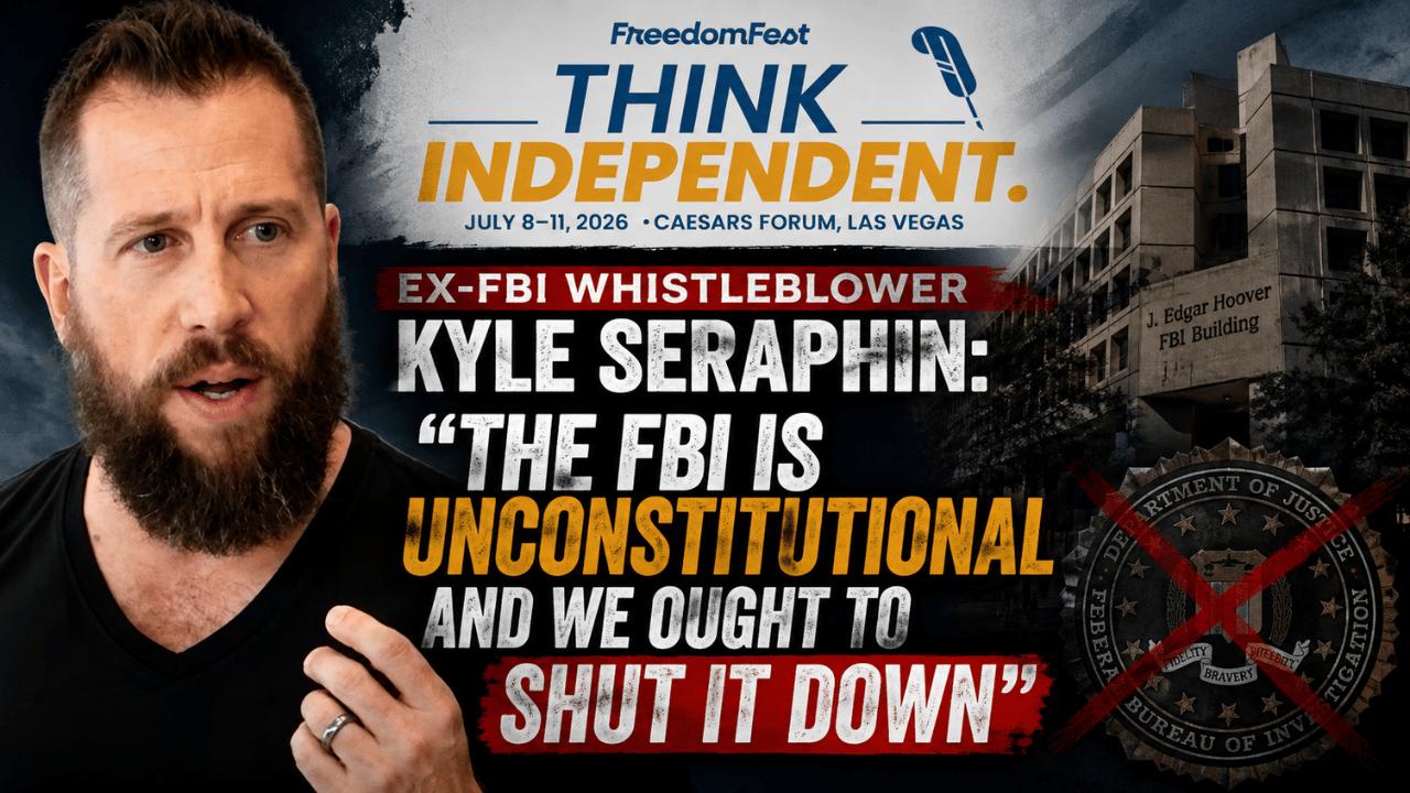 Ex-FBI Whistleblower Kyle Seraphin: "The FBI Is Unconstitutional and We Ought to Shut It Down" episode artwork