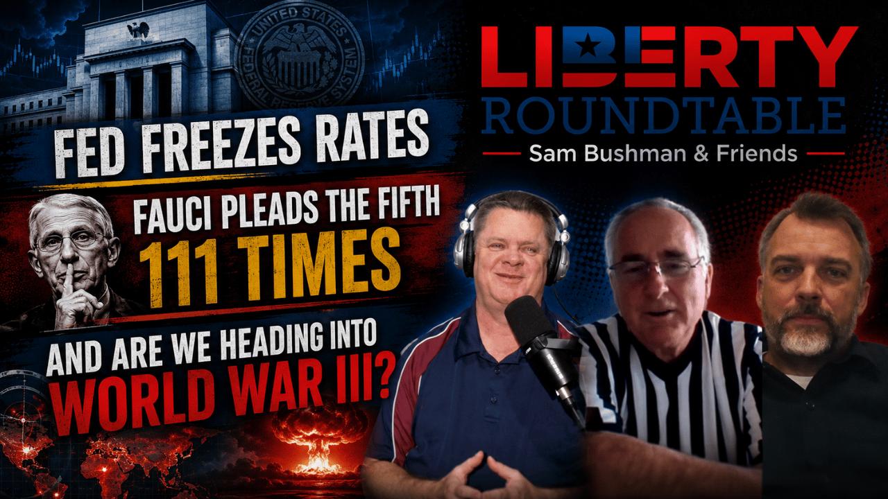 Fed Freezes Rates, Fauci Pleads the Fifth 111 Times, and Are We Heading Into World War III? | 07-31-26 episode artwork