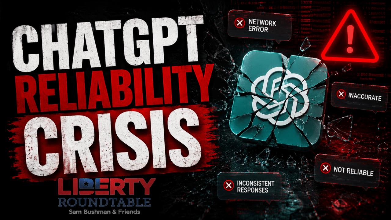 ChatGPT Reliability Crisis and AI Agent Swarms | 08-12-26 episode artwork