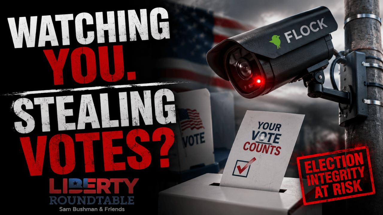 Flock Camera Surveillance and Voter Fraud | 08-14-26 episode artwork
