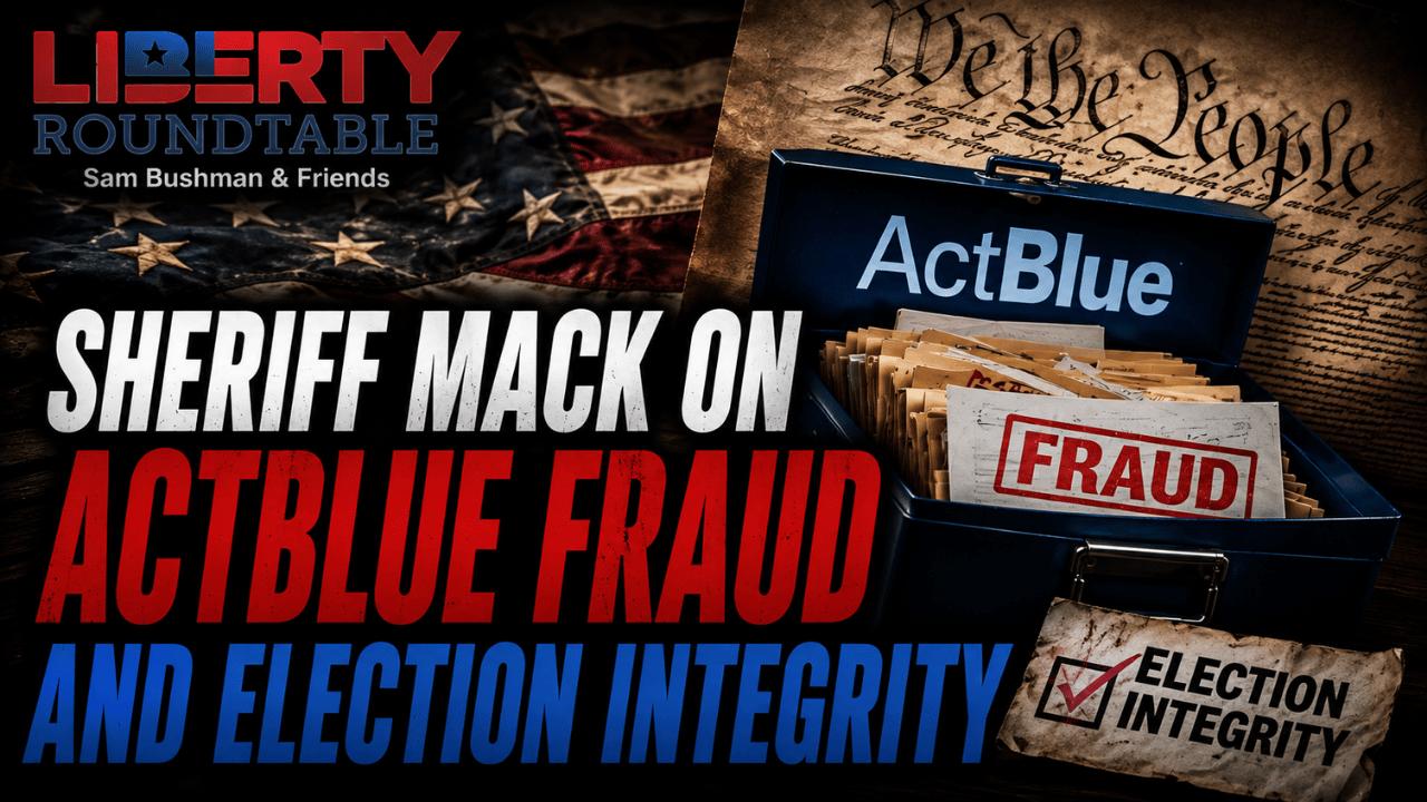 Liberty Roundtable: Sheriff Mack on ActBlue Fraud and Election Integrity | 08-19-26 episode artwork