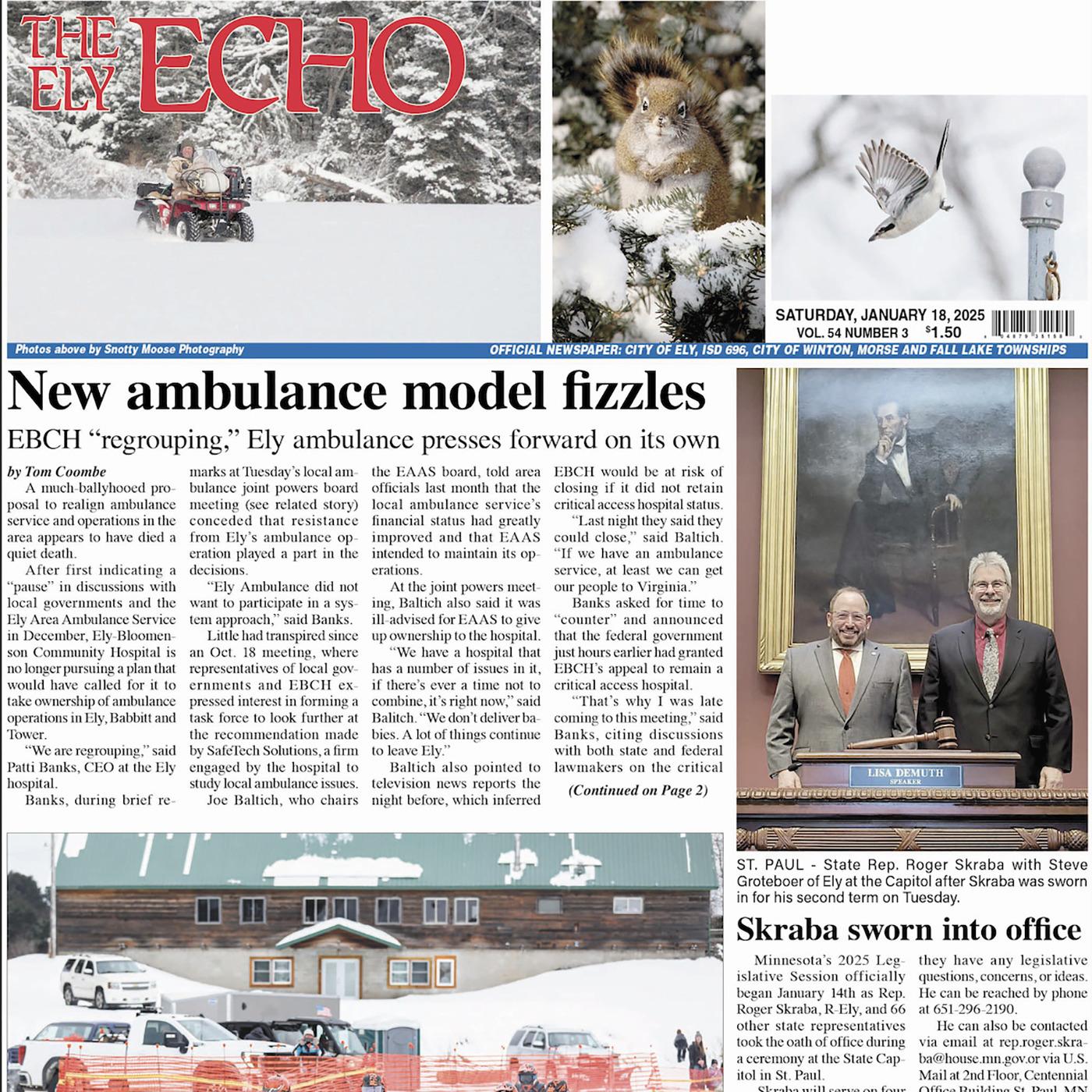 Pulse of Ely podcast for January 20, 2025