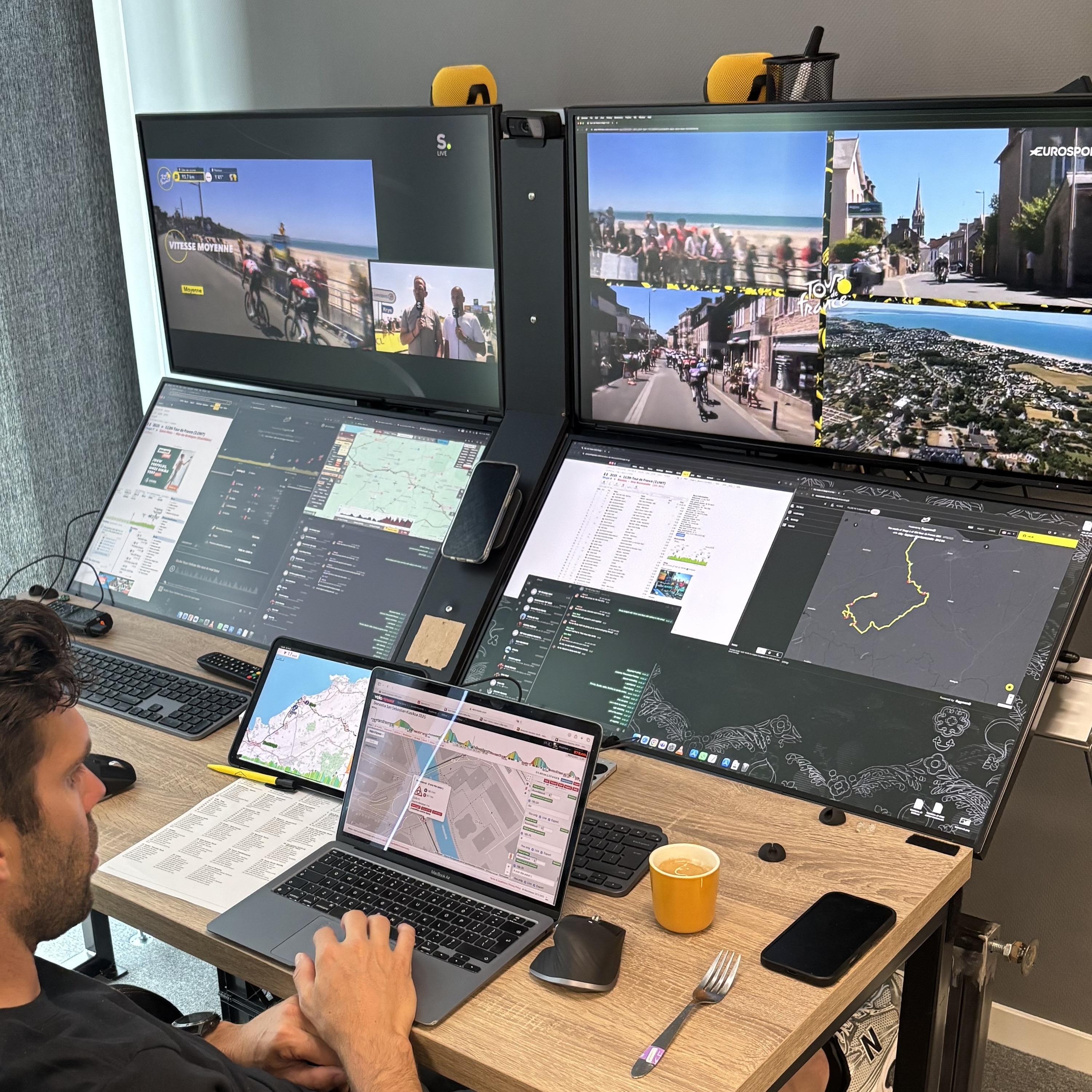 Tour de France '25 - 19: We keep attacking and Vincent Laporte explains what goes on in our control room