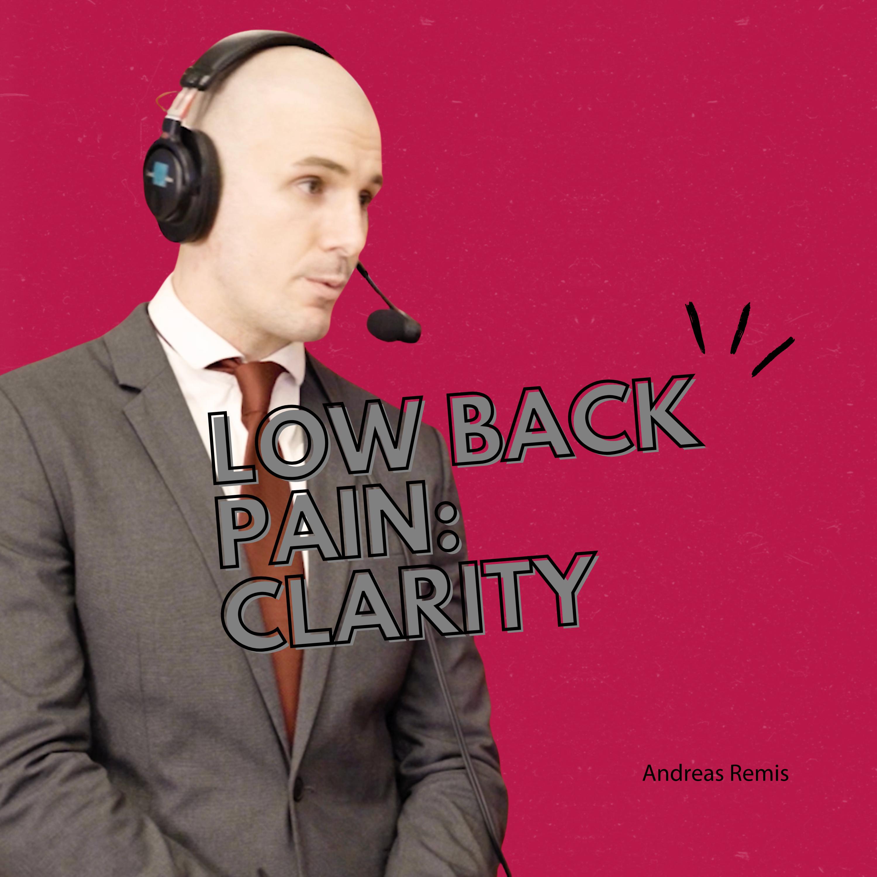 Low Back Pain Doesn’t Have to Be Confusing | Andreas Remis episode artwork