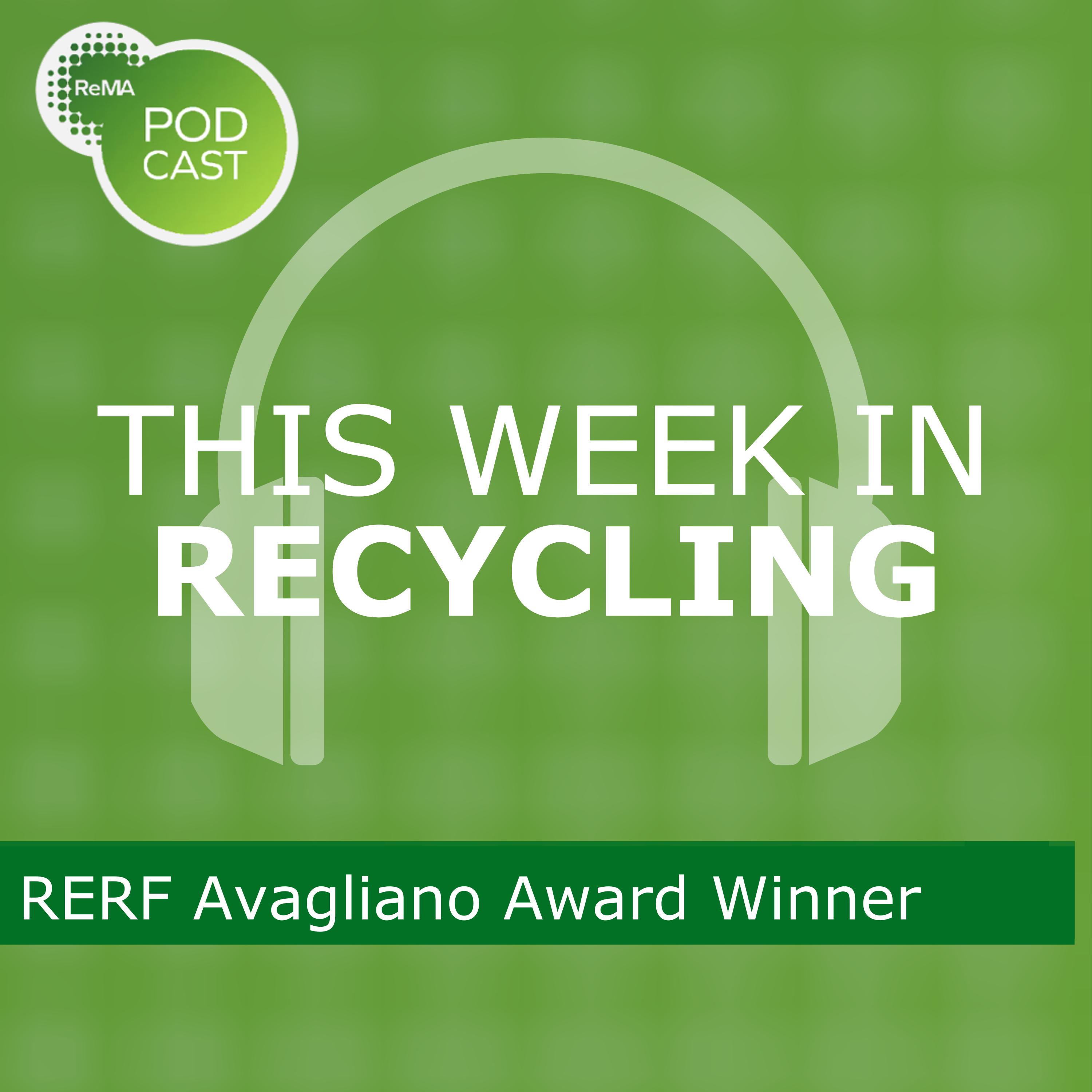 This Week in Recycling: RERF Avagliano Award Winner This Week in Recycling: RERF Avagliano Award Winner