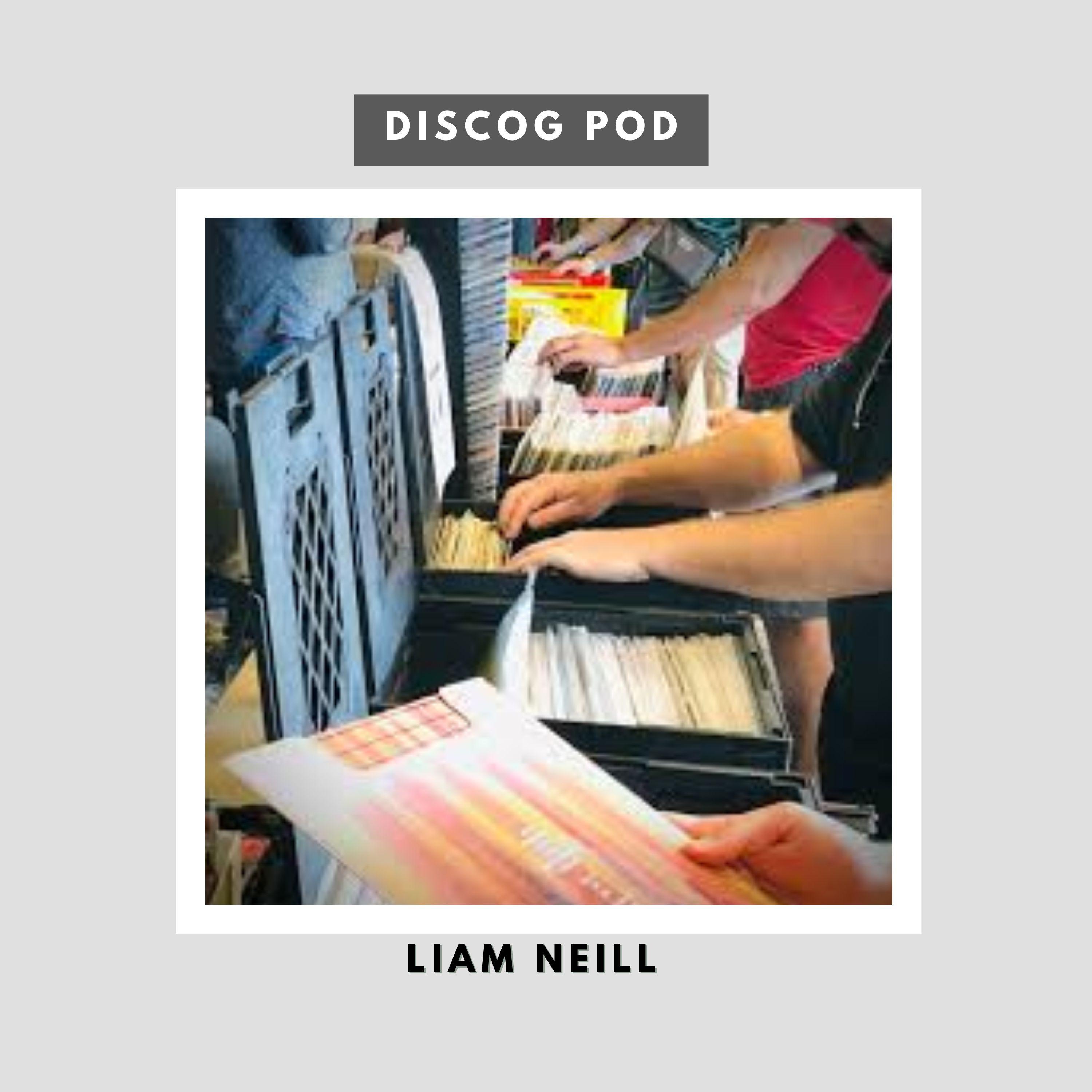 Discog Pod with Liam episode artwork