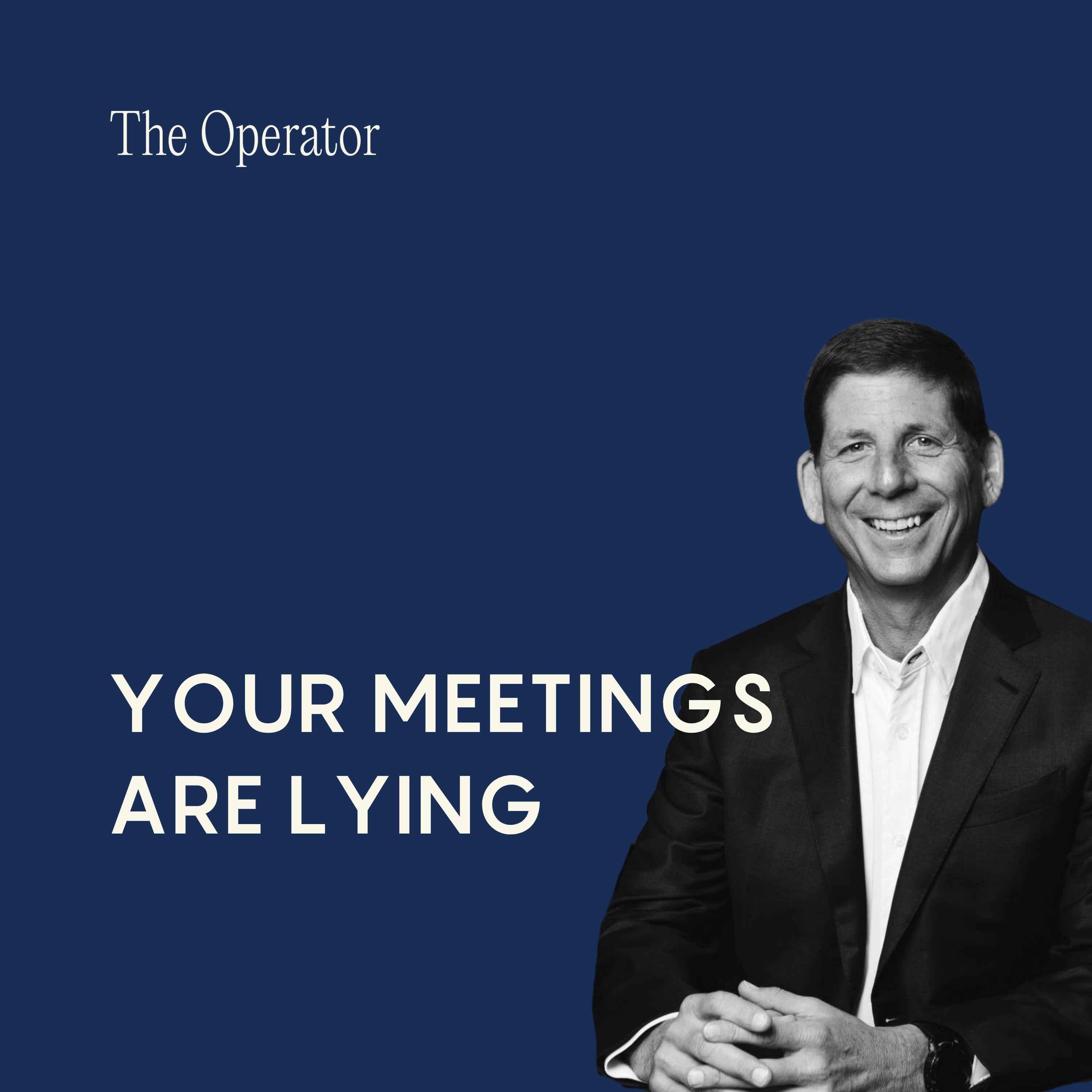 Why Your Weekly Ops Meeting Isn’t Actually Operating