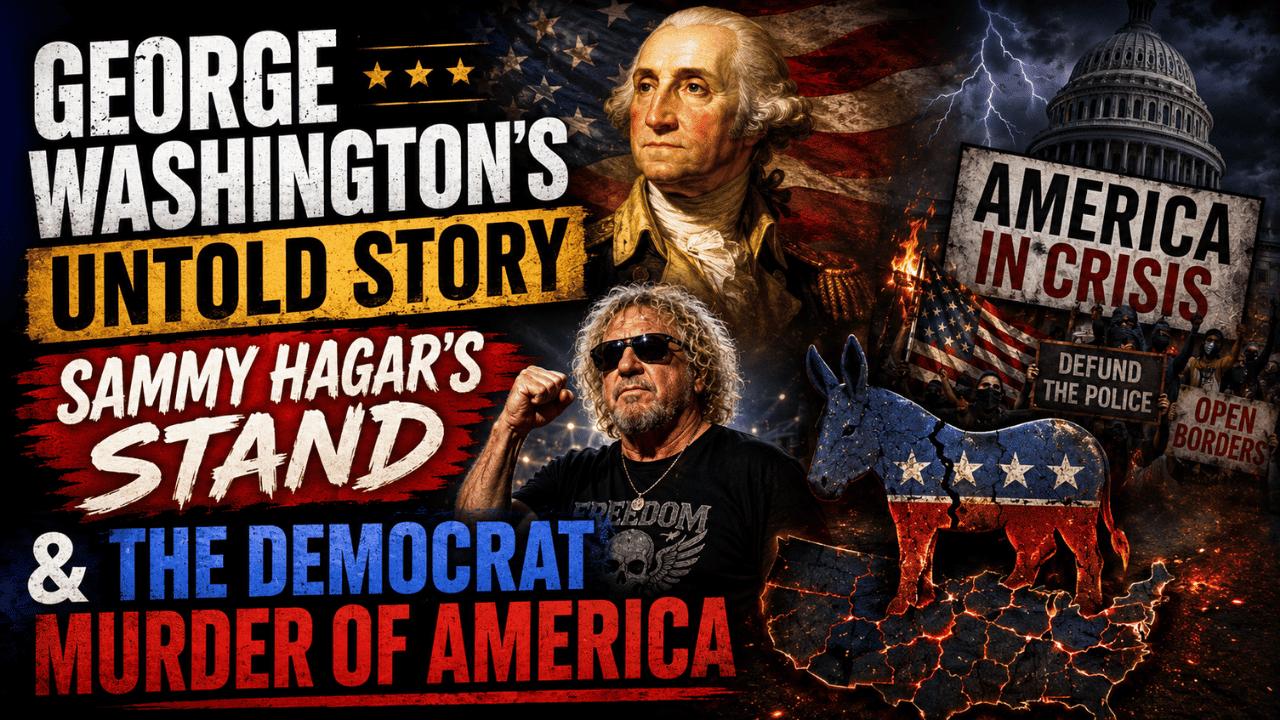 George Washington's Untold Story, Sammy Hagar's Stand & The Democrat Murder of America | 07-08-26 episode artwork