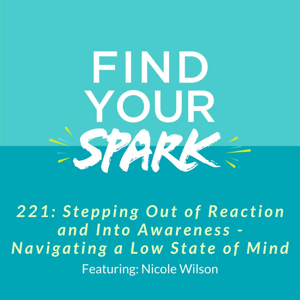 221: Stepping Out of Reaction and Into Awareness - Navigating a Low State of Mind episode artwork