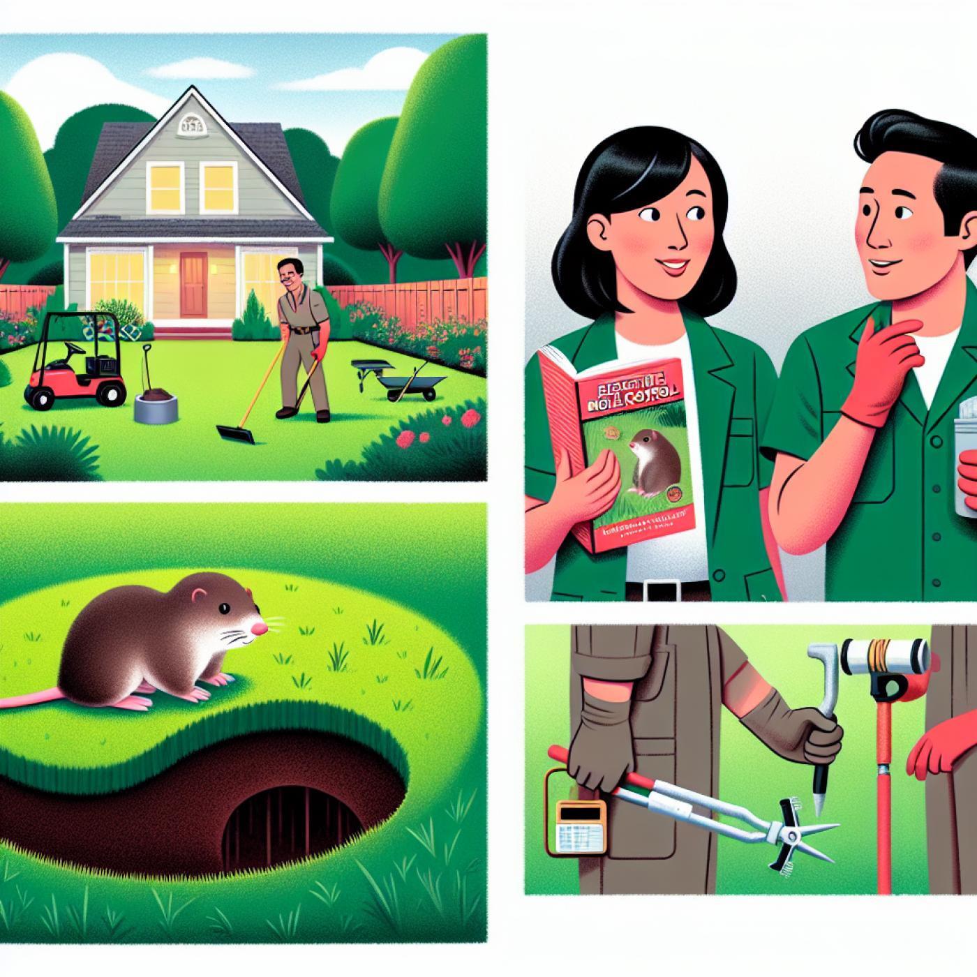 Effective Ways to Controlling Moles and Other Pesky Critters