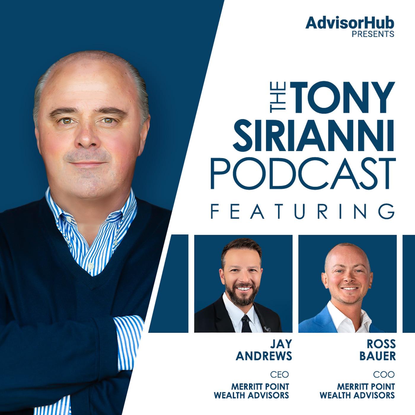 Tony Sirianni with Merritt Point Wealth Advisors’ Founder & CEO Jay Andrews and Founder & COO Ross Bauer Tony Sirianni with Merritt Point Wealth Advisors’ Founder & CEO Jay Andrews and Founder & COO Ross Bauer