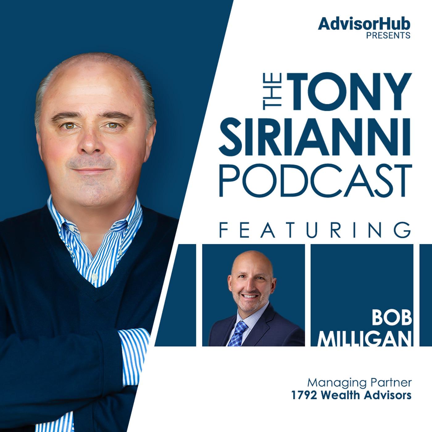 Tony Sirianni with Bob Milligan, Managing Partner of 1792 Wealth Advisors