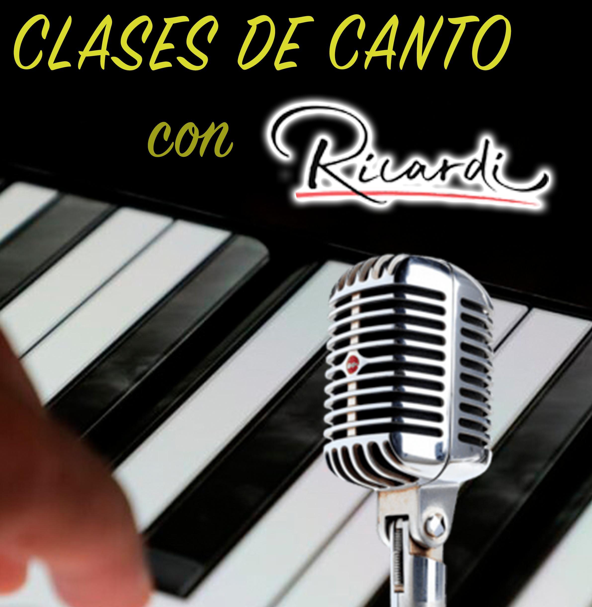 CLASES DE CANTO con Ricardi