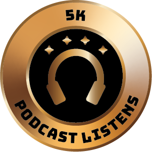 Podcast Listens (5,000) Badge